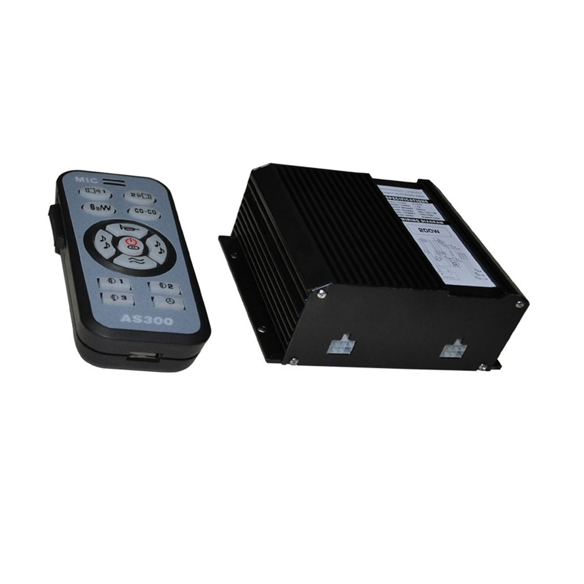 AS300 Police Electronic Siren