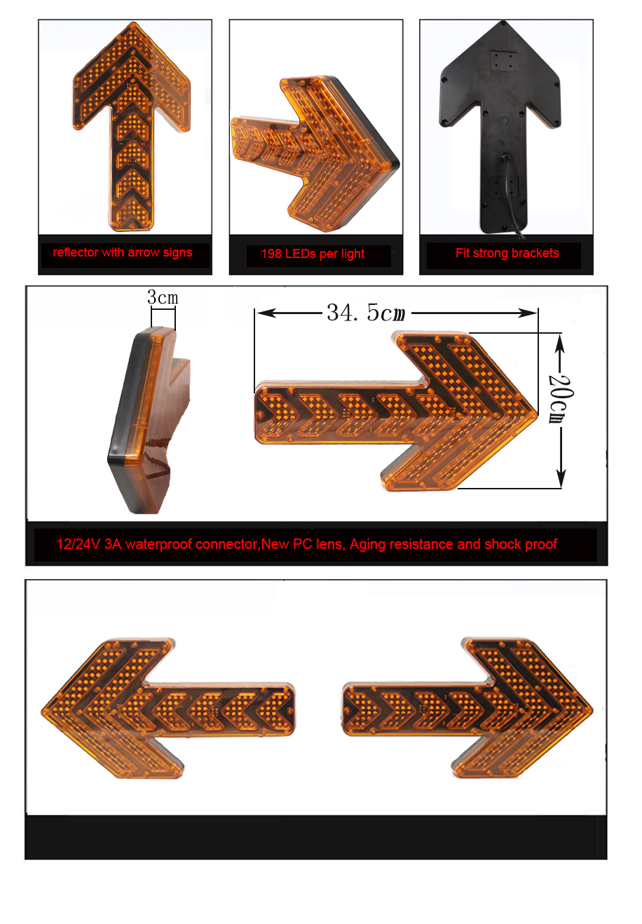 JSX-20Q02 LED arrow traffic